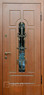 Фото «Дверь с ковкой №19»